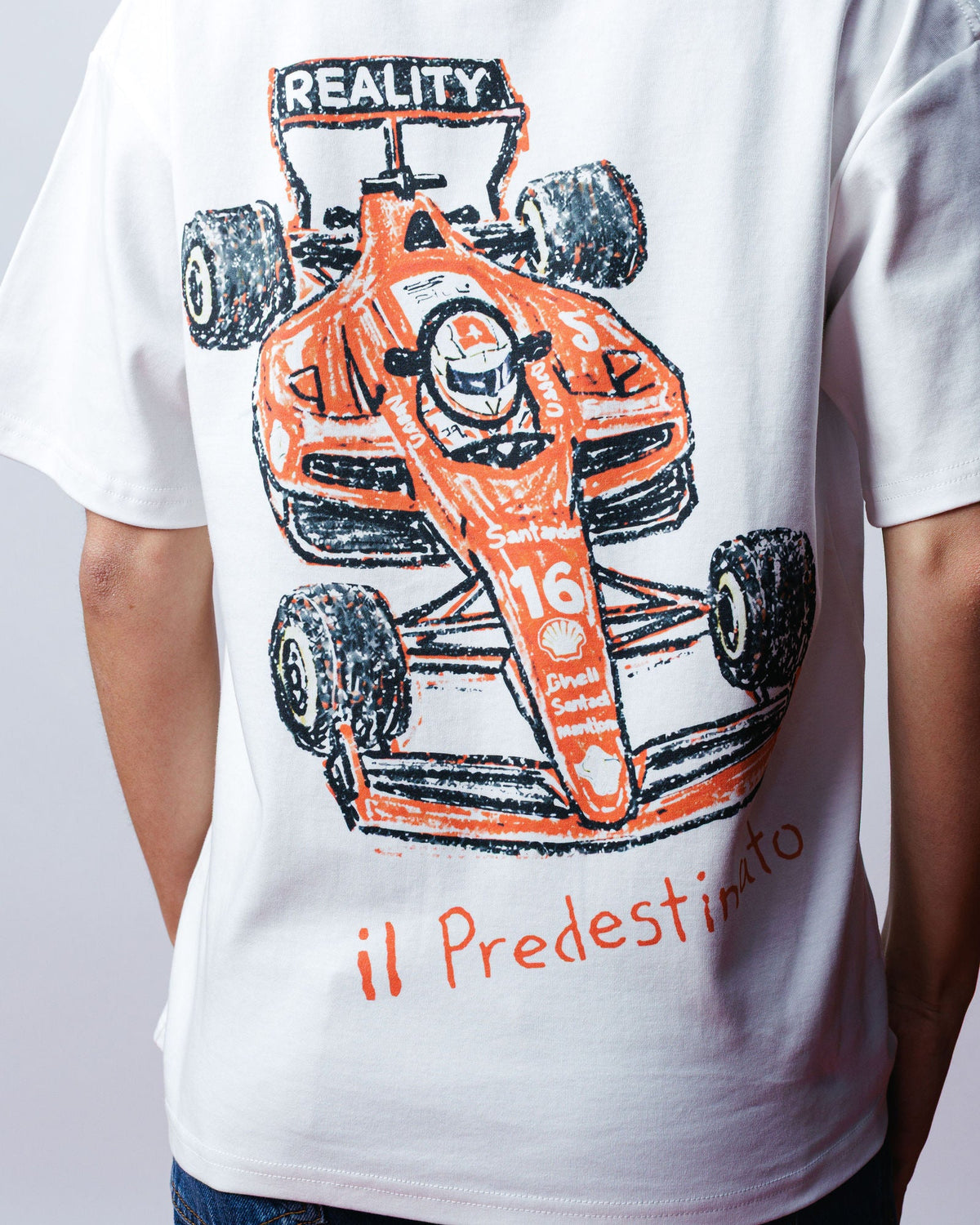 Leclerc Crayon Tee, on model