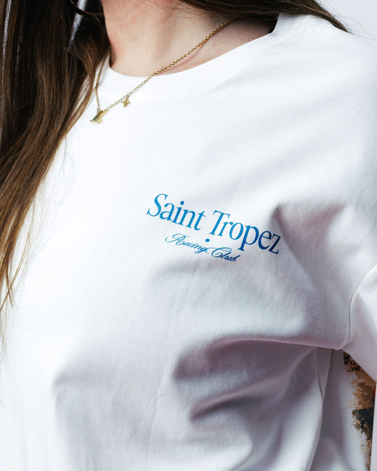 Vintage Saint Tropez Tee, on model