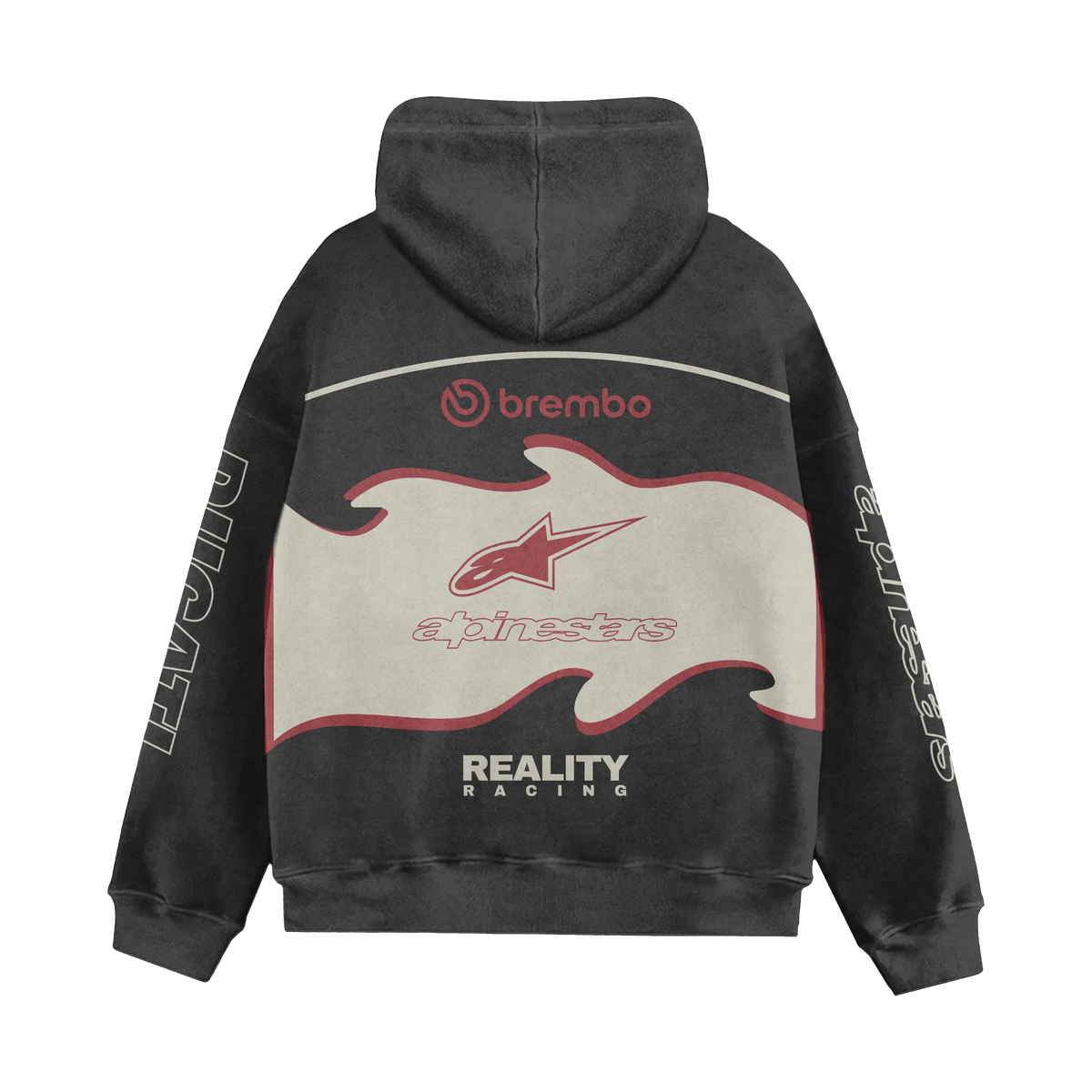 Moto Inspired Racing Hoodie v3 Reality Racing