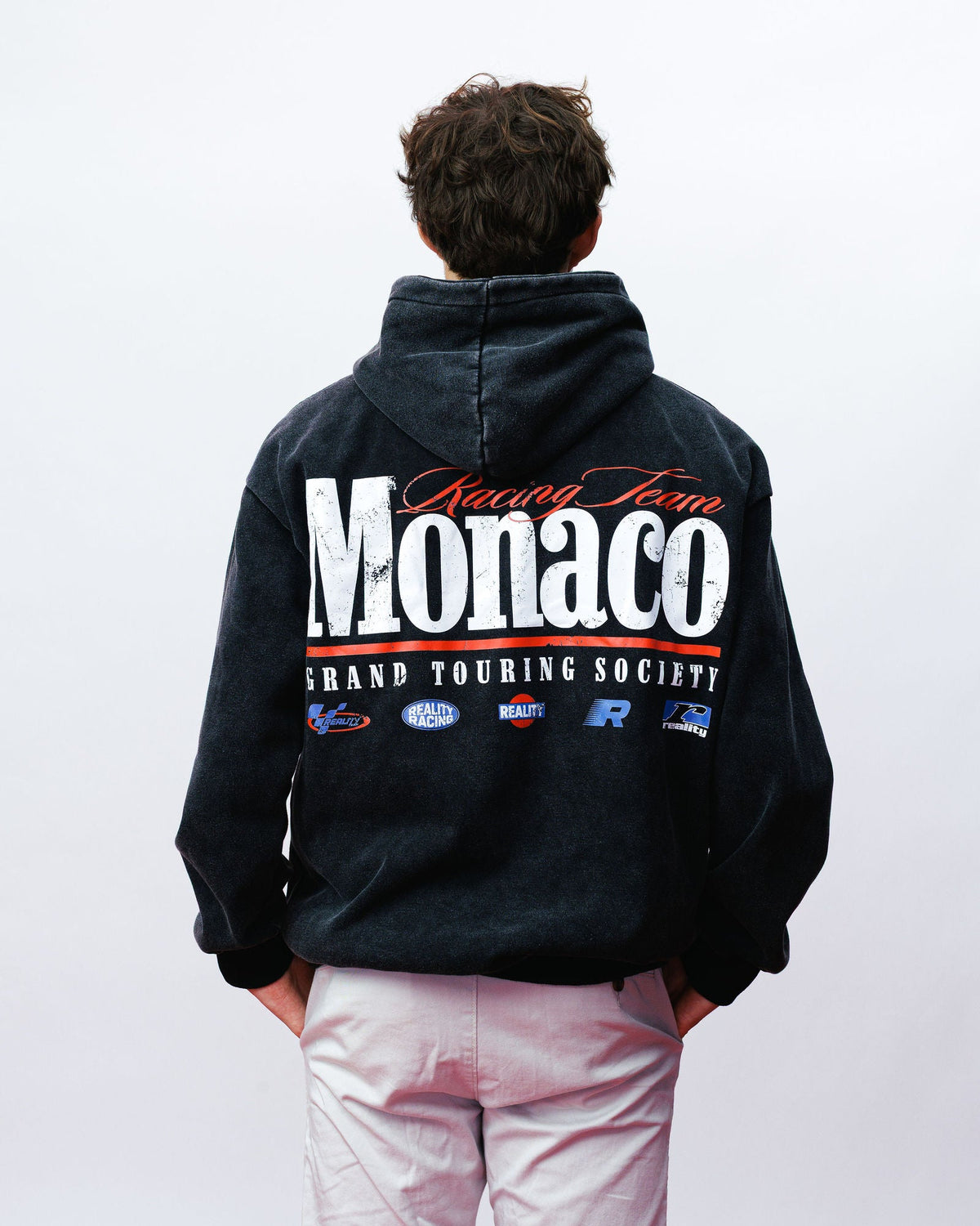 Monaco Hoodie, on model