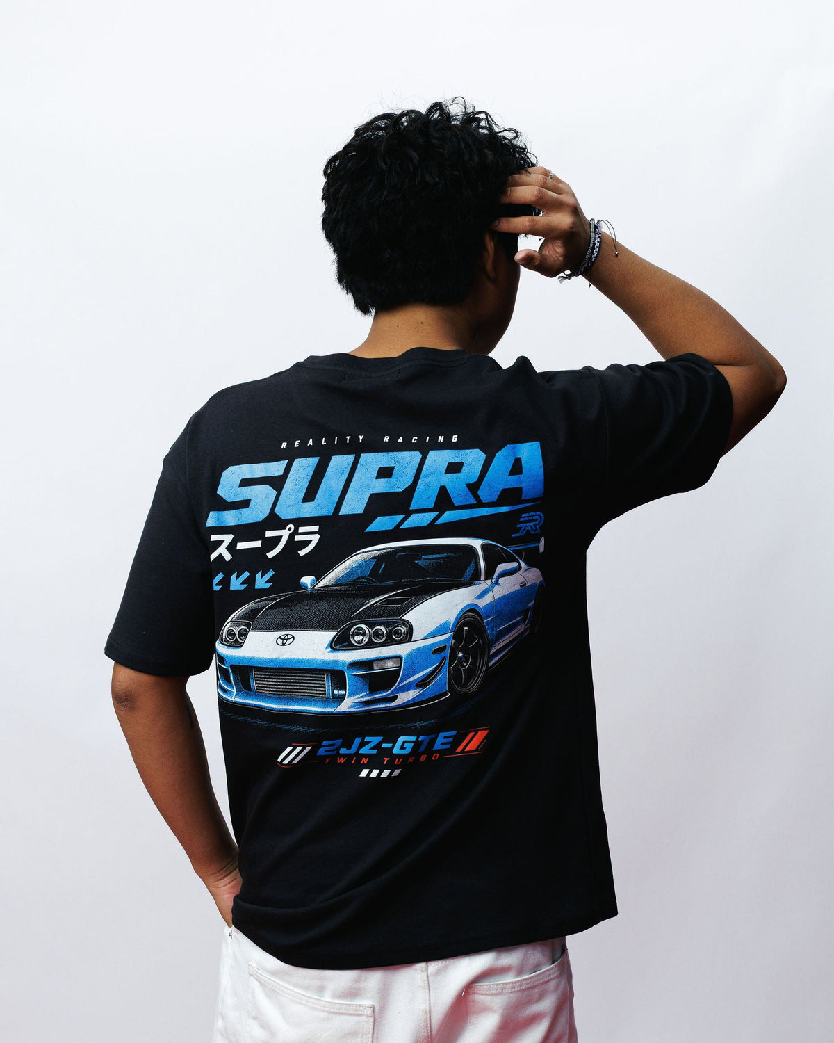 2JZ Supra Tee, on model