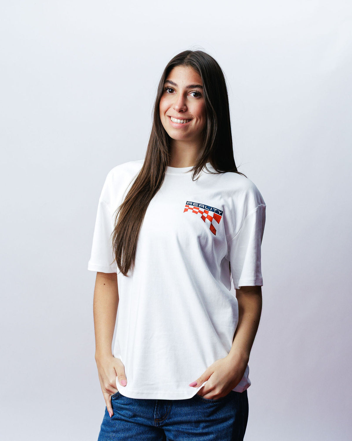 SF90XX Marker Tee, on model