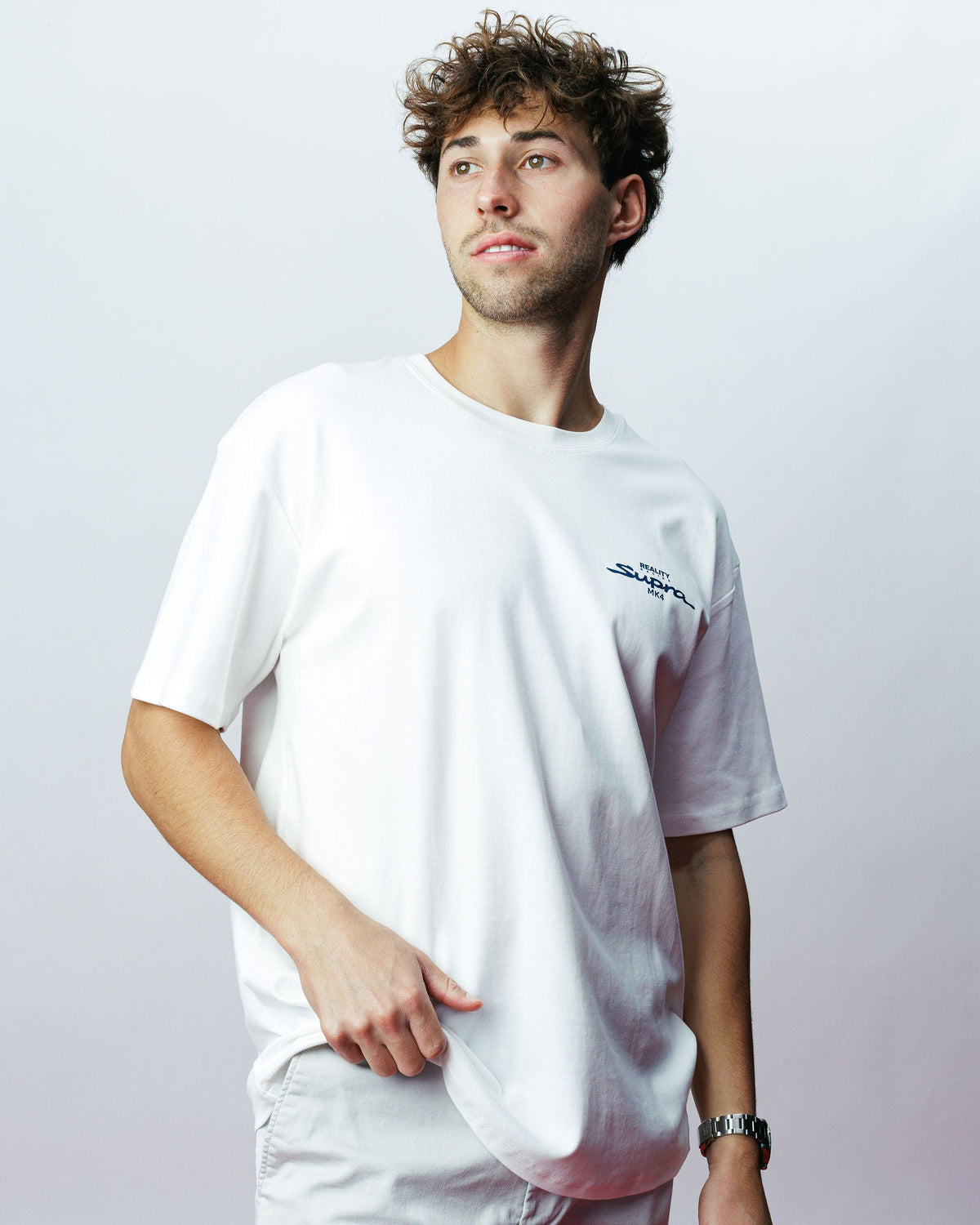 Ukiyo Supra Tee, on model