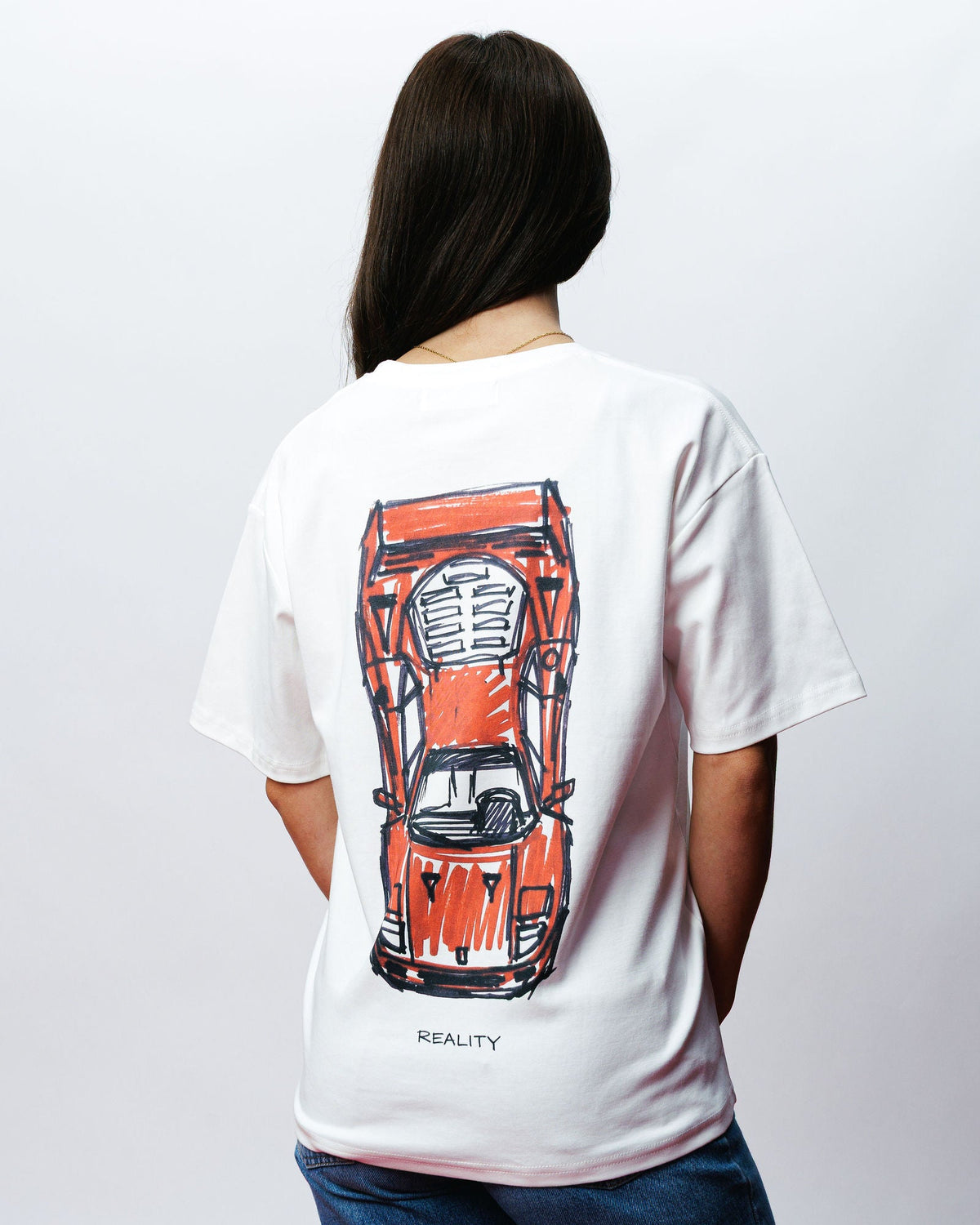 F40 Marker Tee, on model