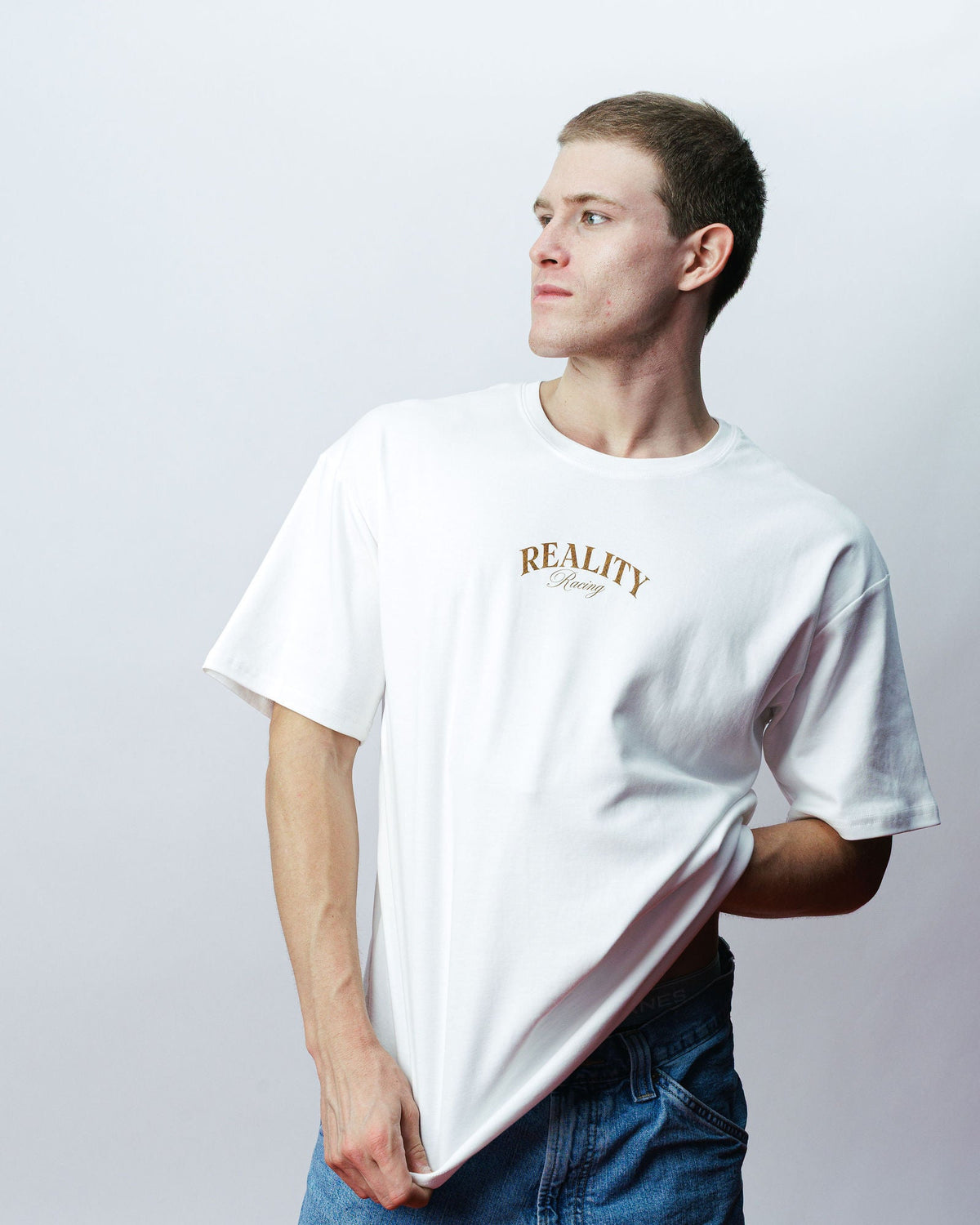 Monaco Riviera Tee, on model