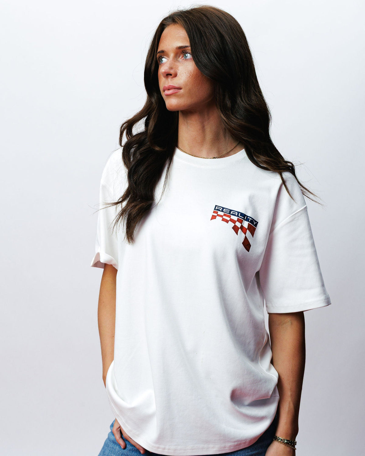 F40 Marker Tee, on model