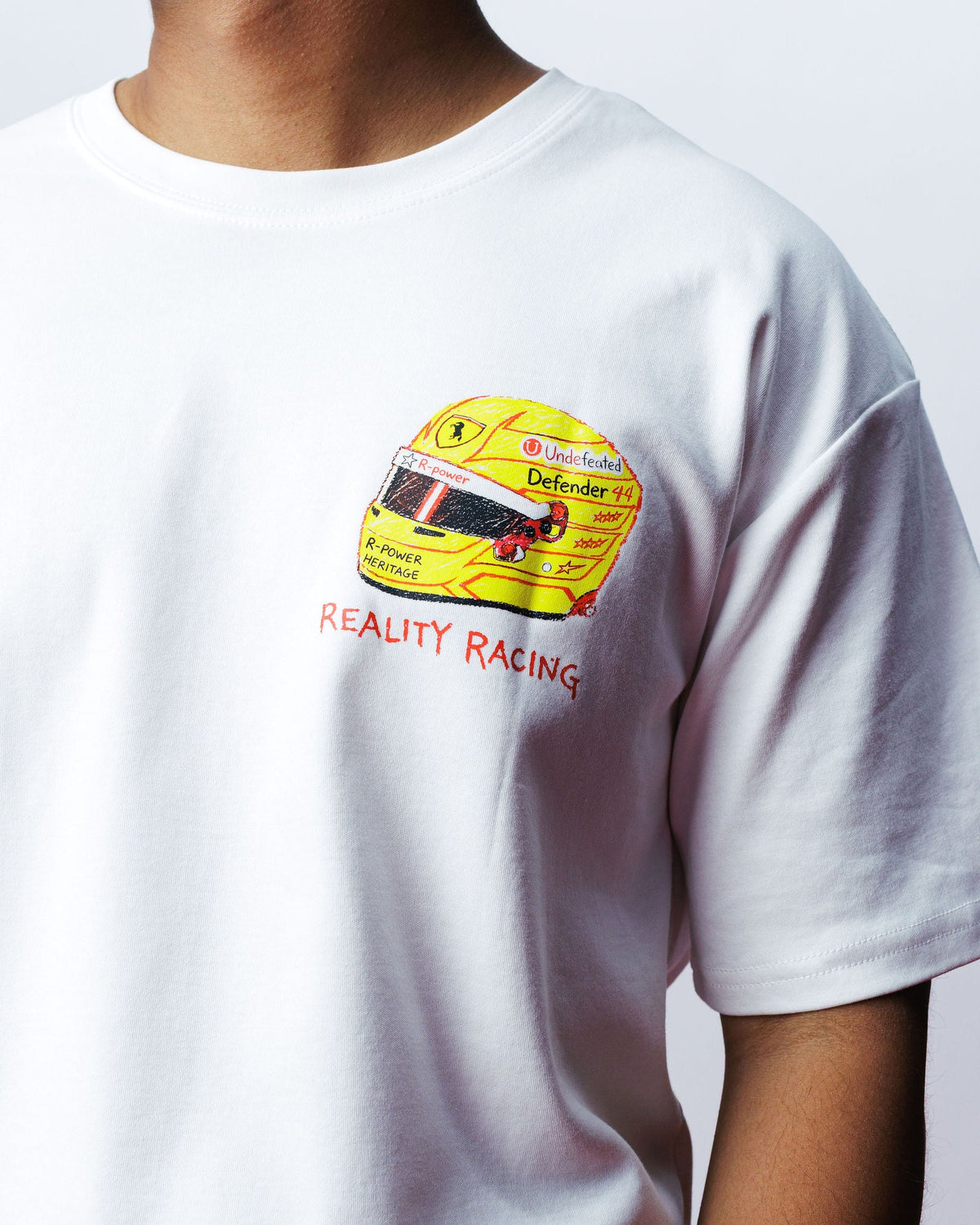 Hamilton Crayon Tee, on model