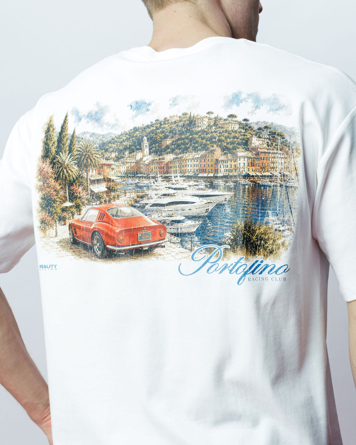 Portofino Racing Club Tee, on model