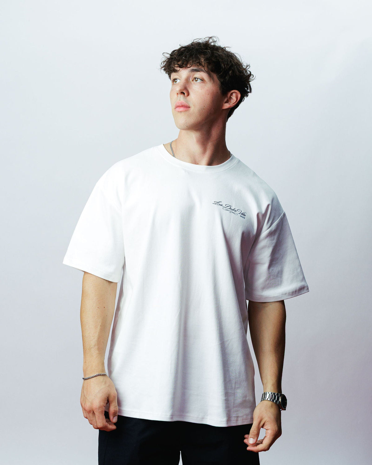 La Dolce Vita Tee, on model