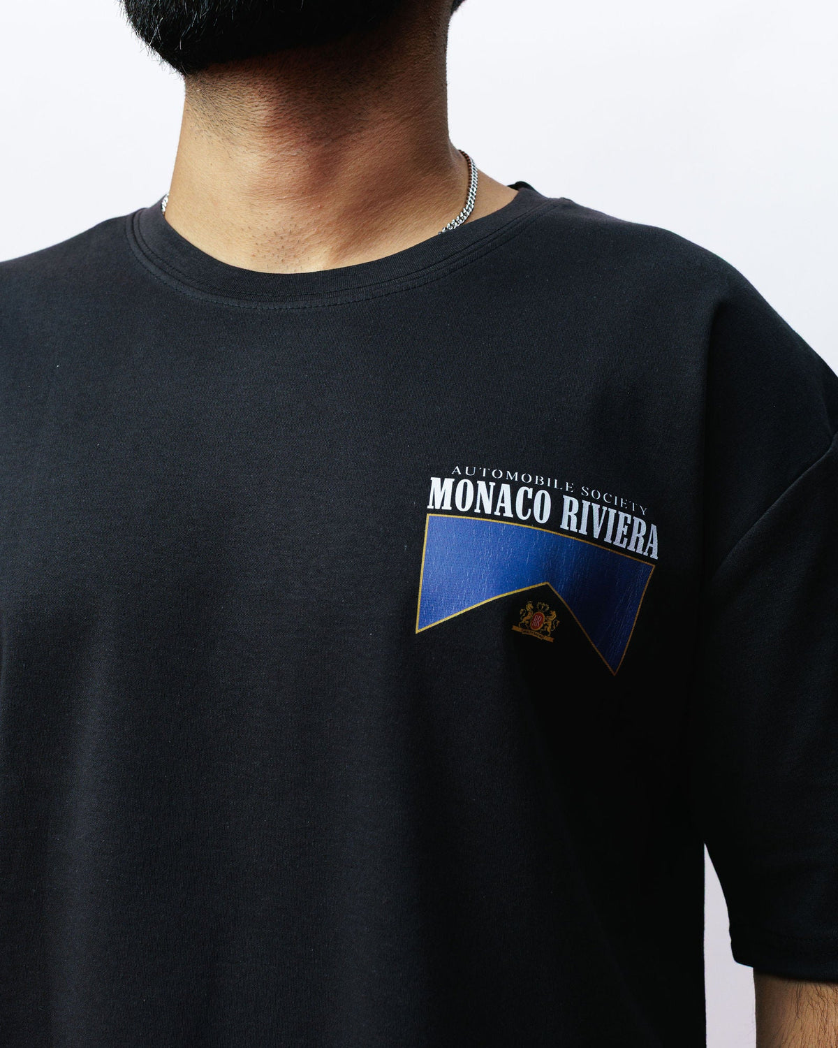 Monaco Riviera Tee, on model
