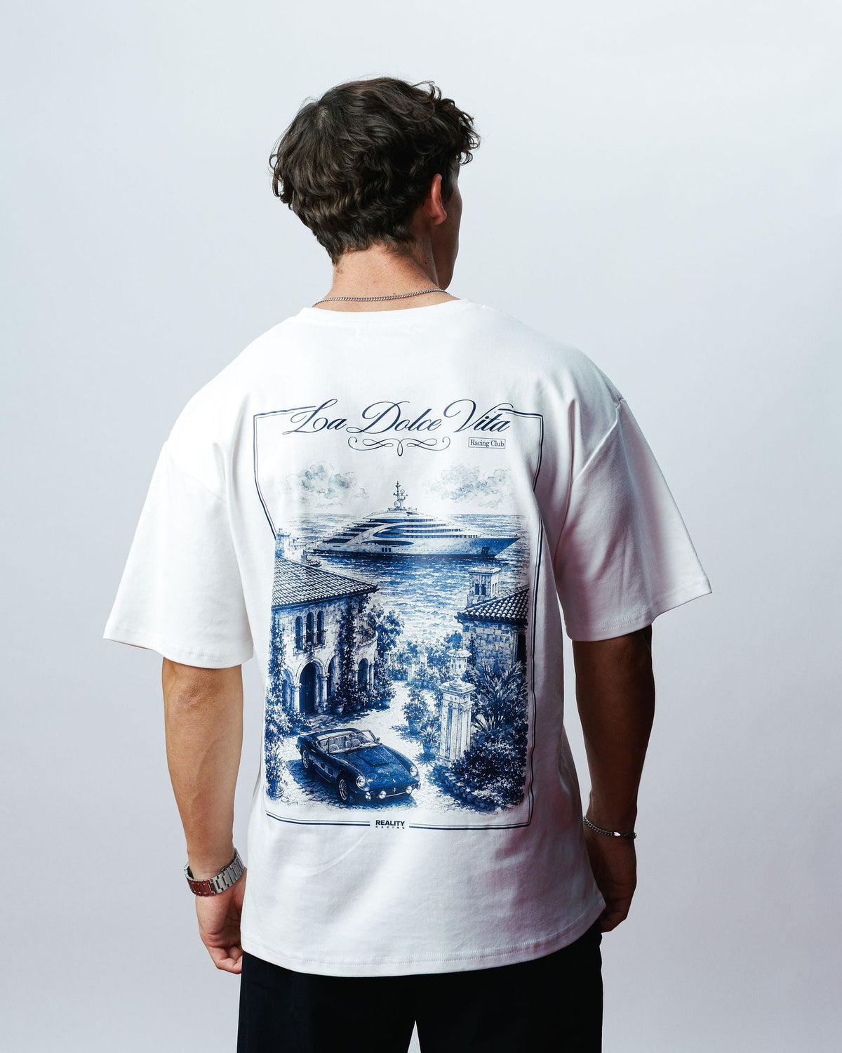 La Dolce Vita Tee, on model