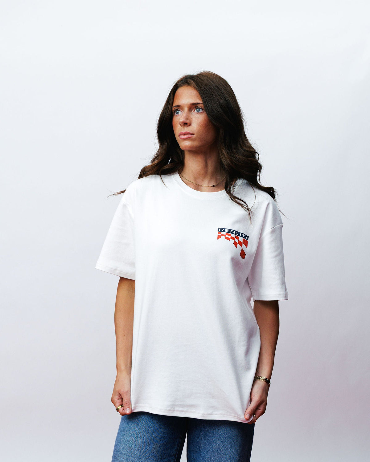 P1 Marker Tee, on model