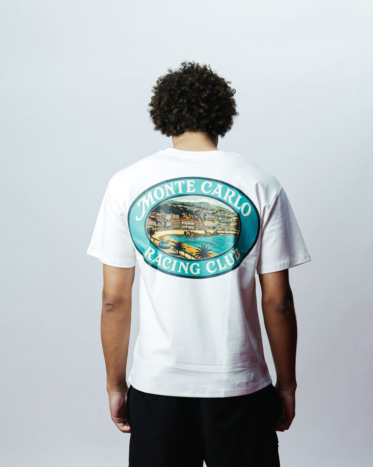 Monte Carlo Racing Club Tee, on model