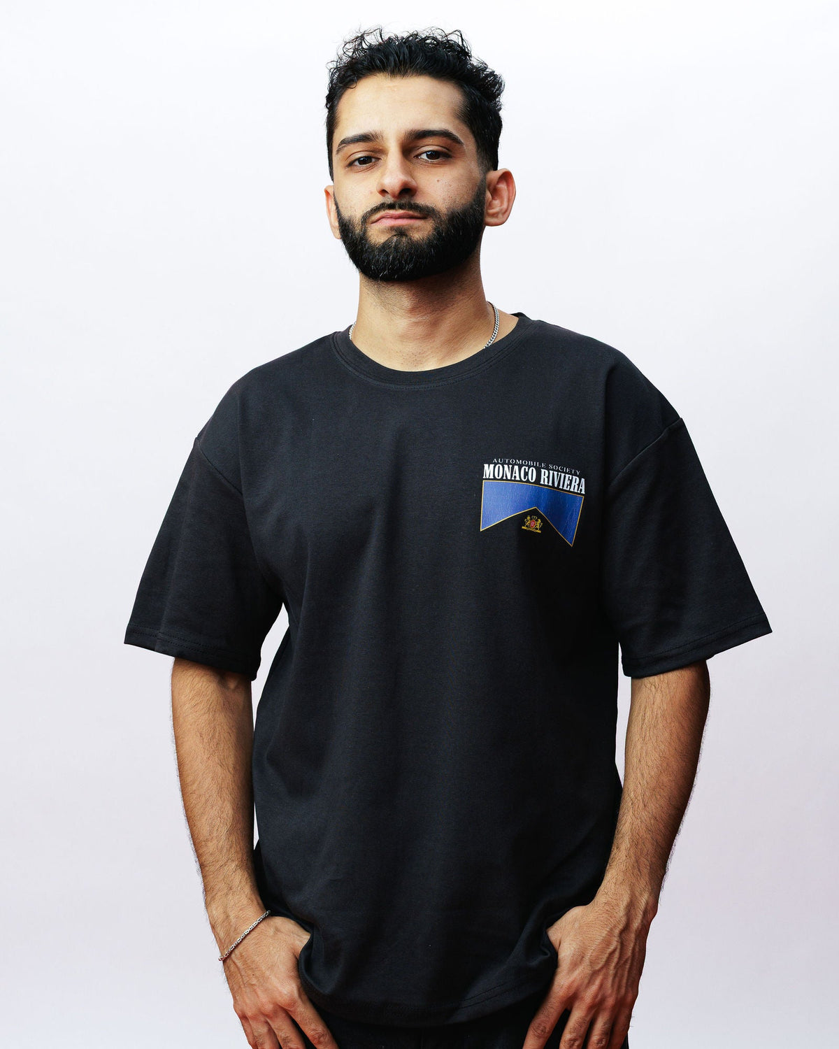 Monaco Riviera Tee, on model