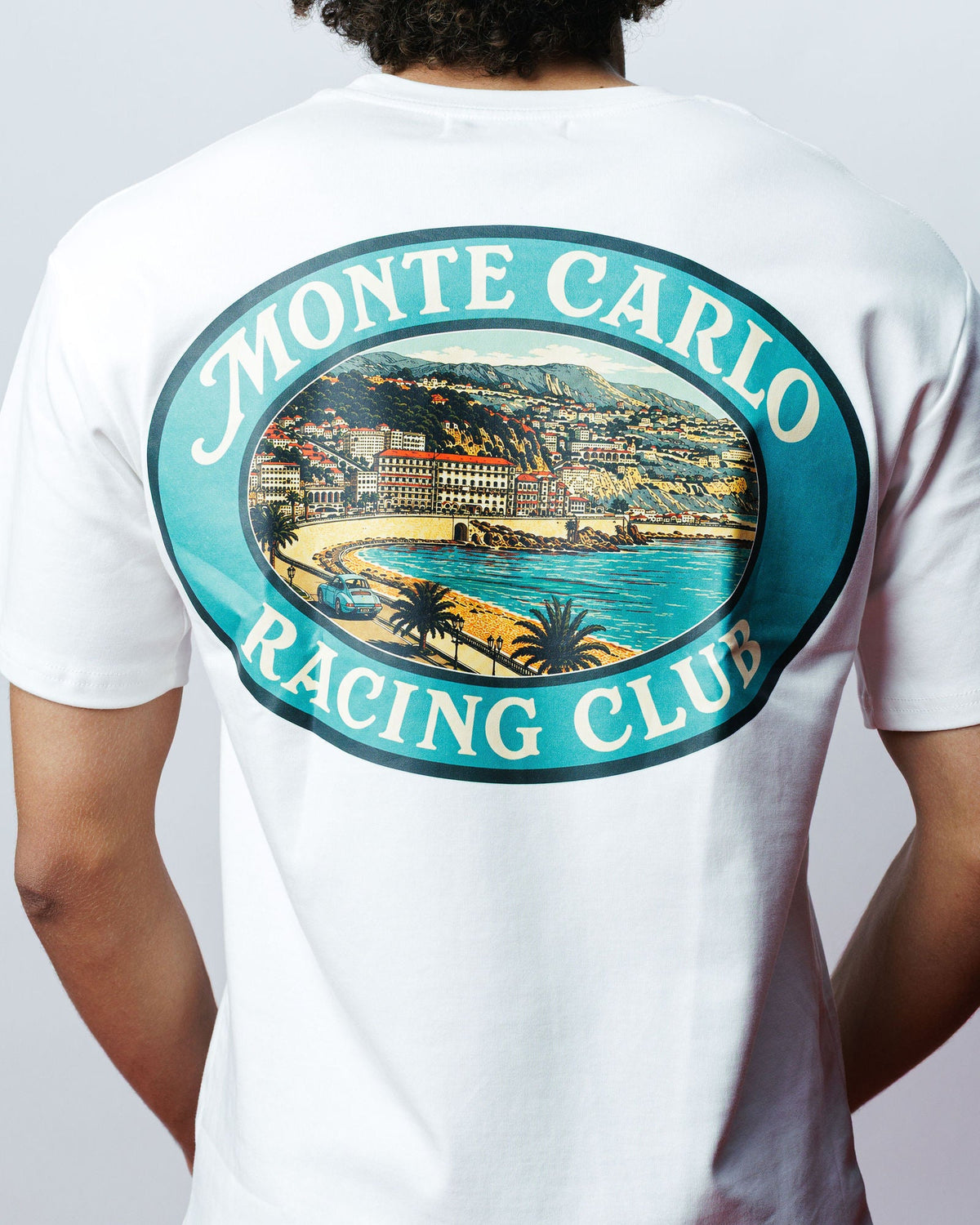 Monte Carlo Racing Club Tee, on model