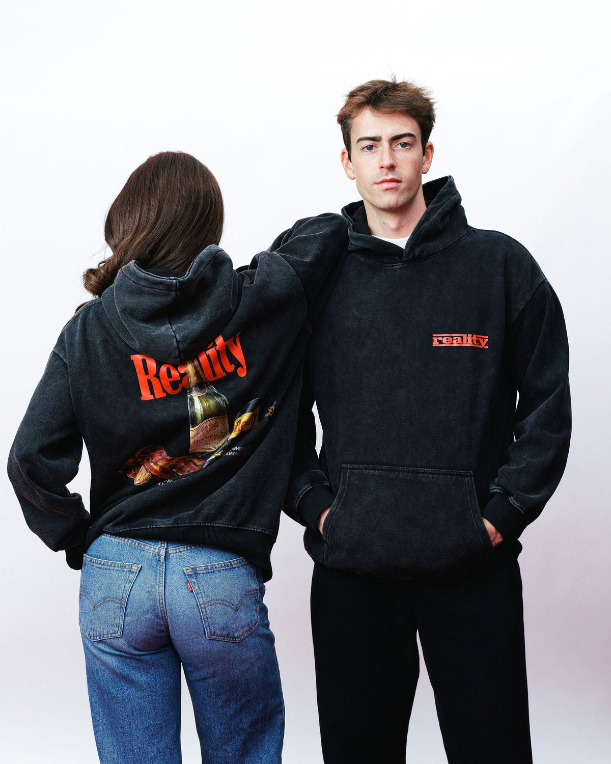 Victory Hoodie, on model