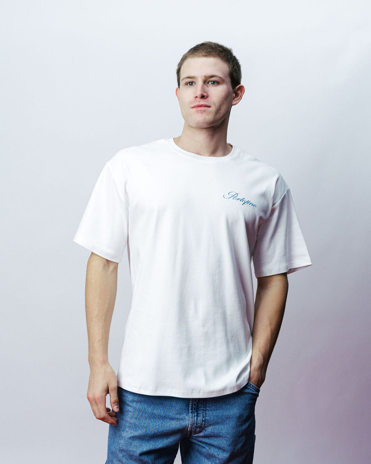 Portofino Racing Club Tee, on model