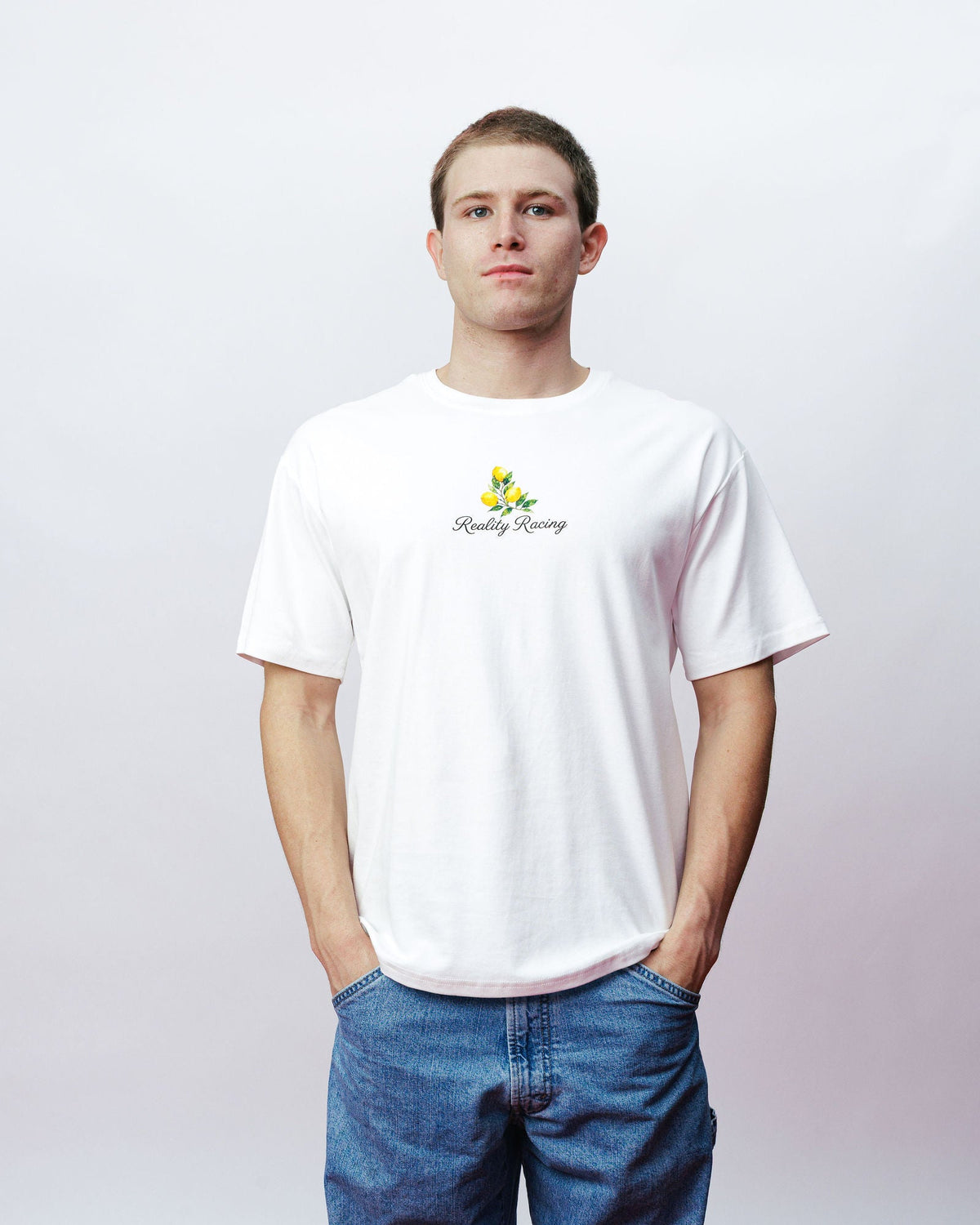 Amalfi Coast Tee, on model
