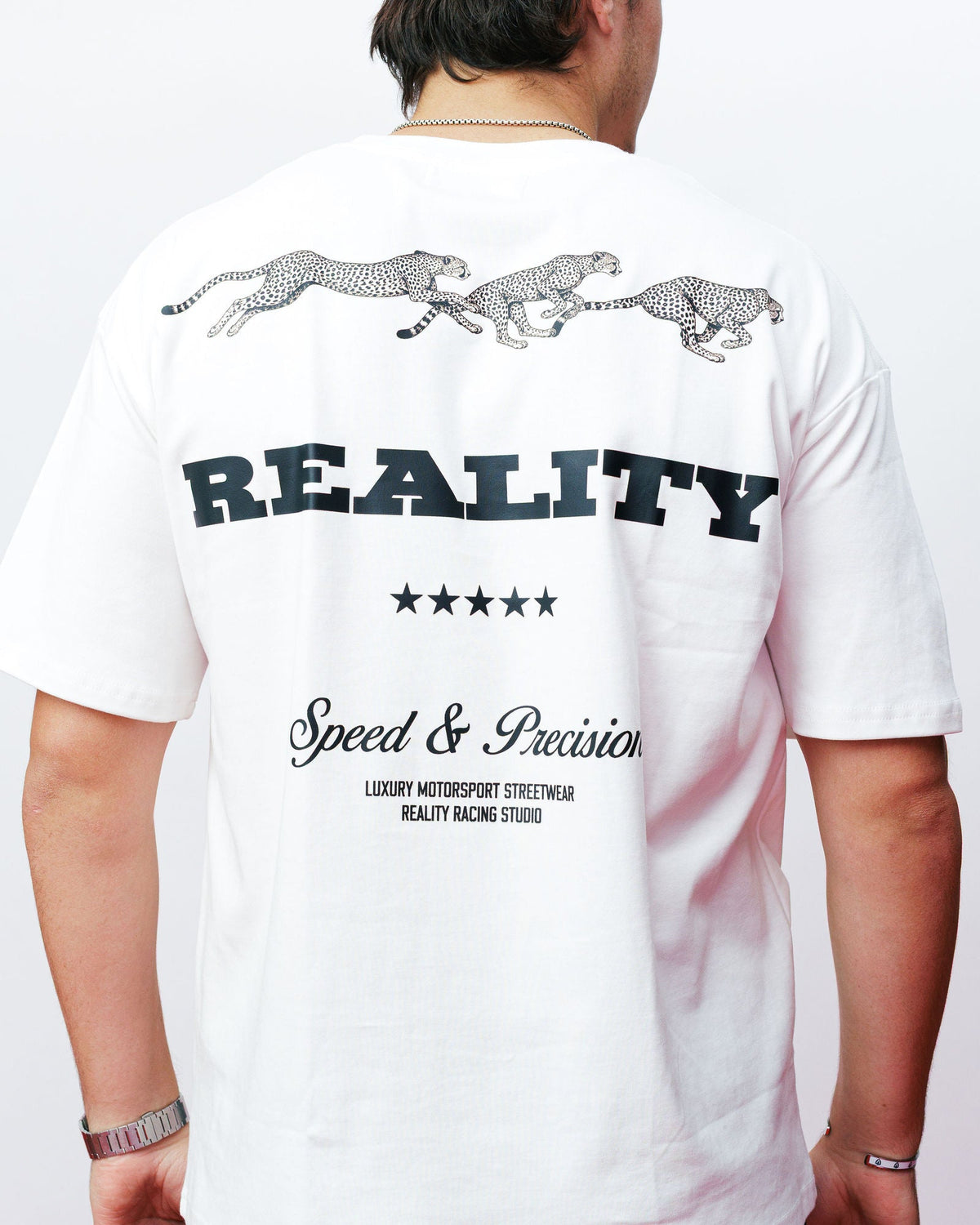 Reality Speed Tee, on model
