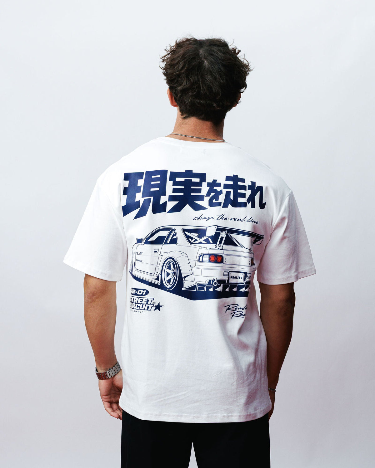 Street Circuit Tee, on model