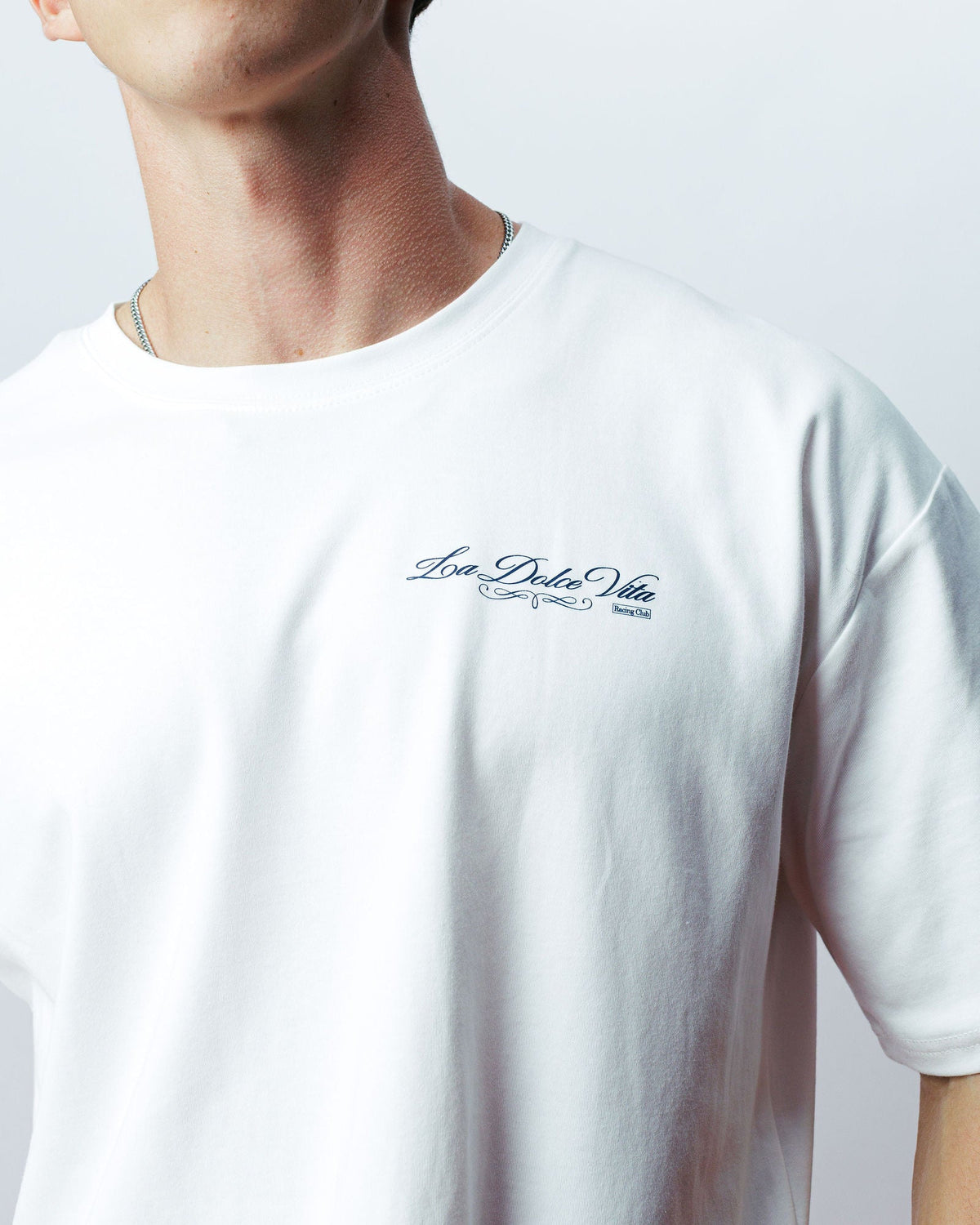 La Dolce Vita Tee, on model