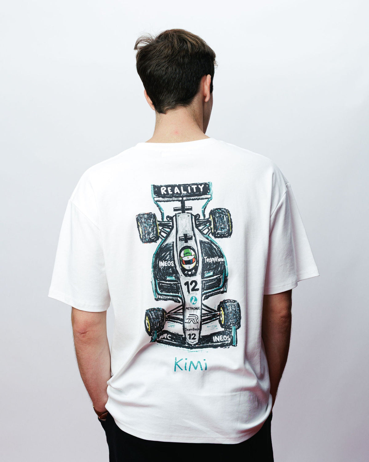 Kimi Crayon Tee, on model