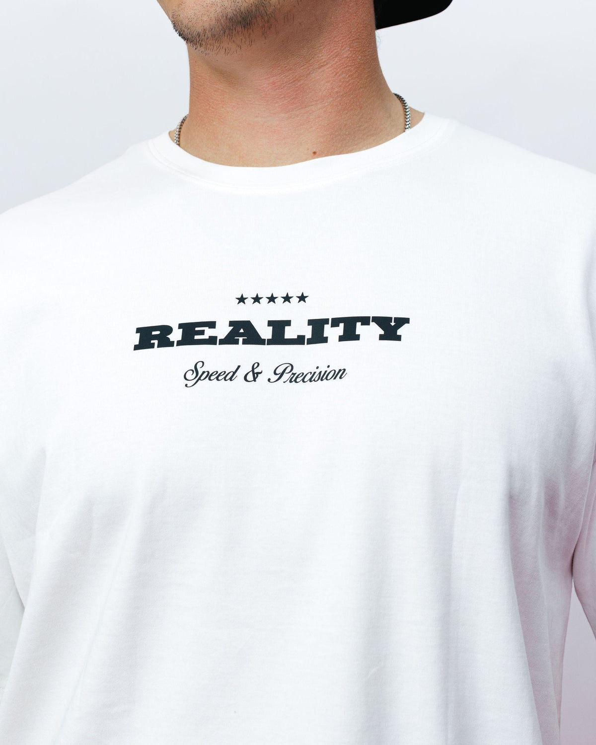 Reality Speed Tee, on model