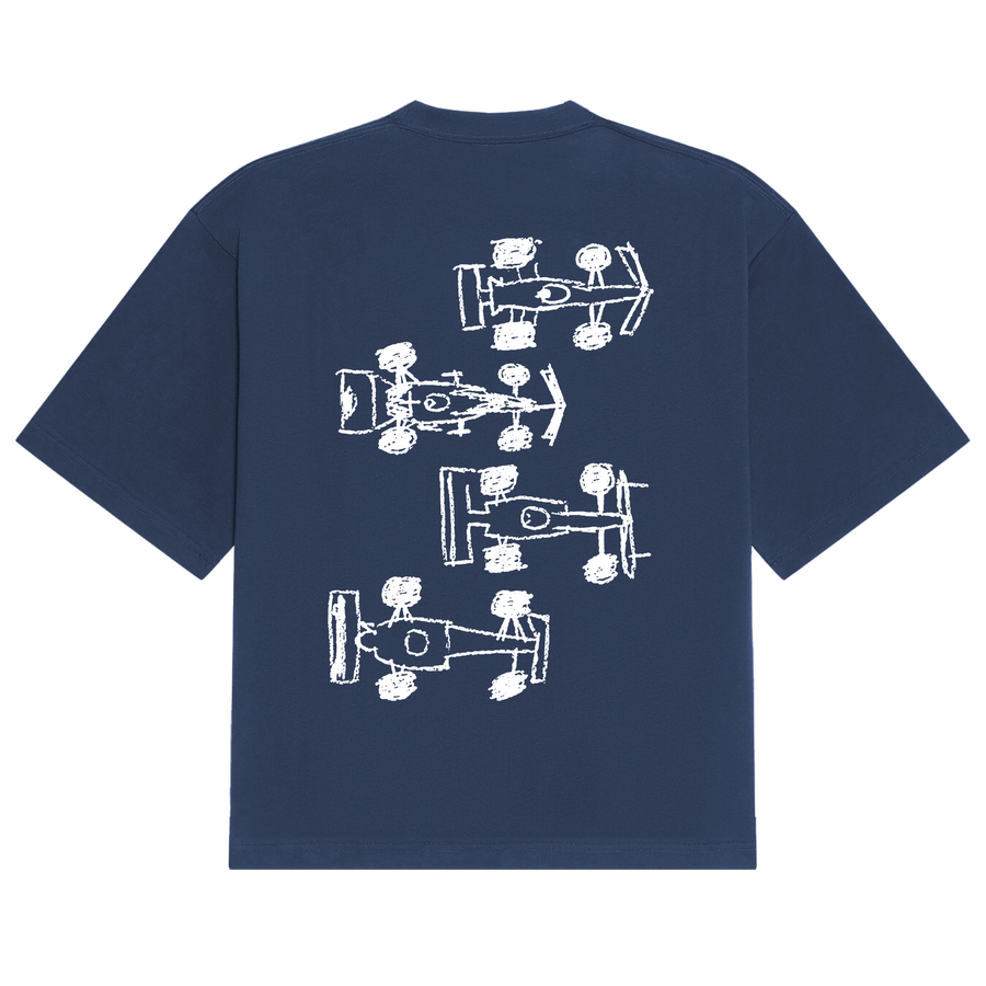 Drawn To Race Tee