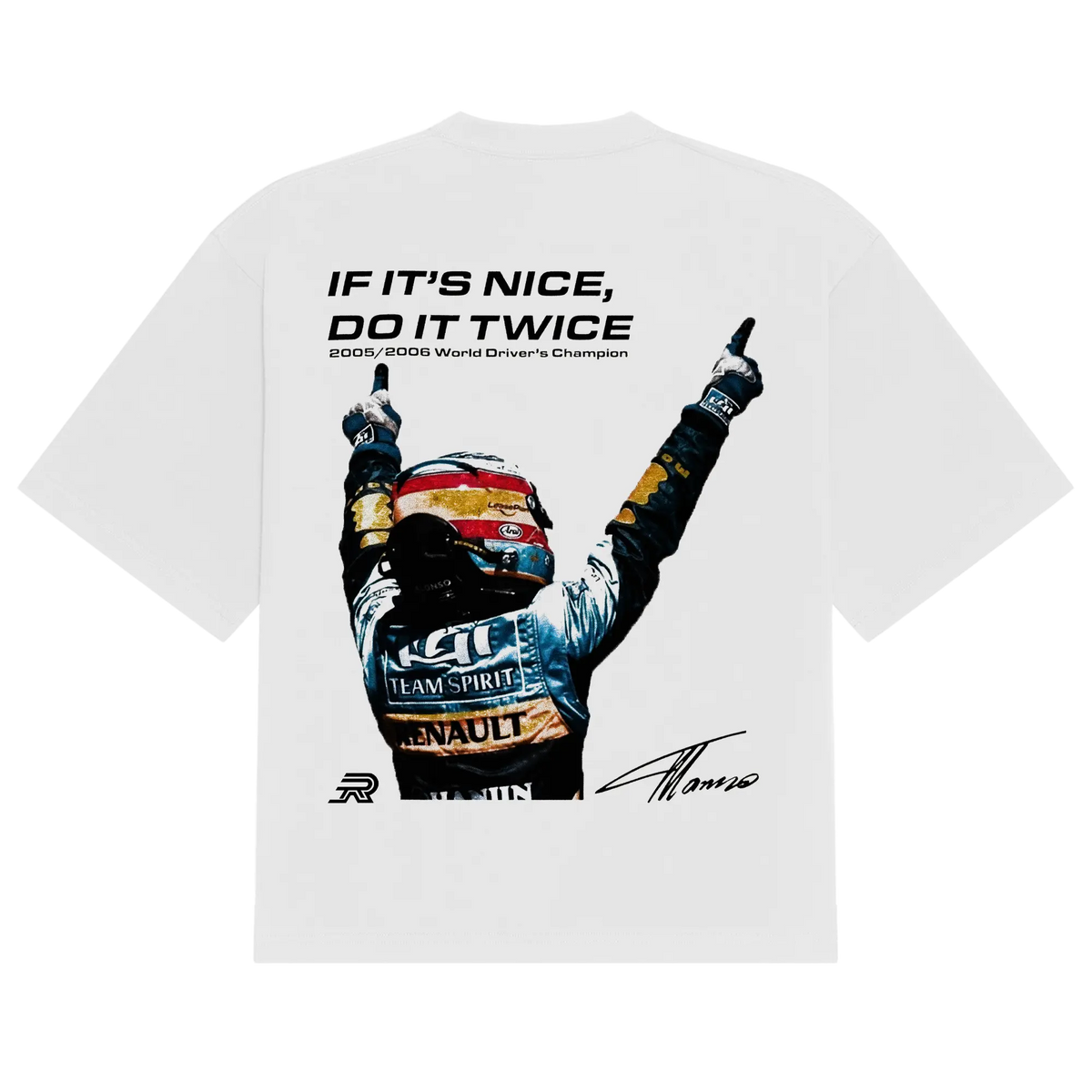 Do It Twice Tee Reality Racing