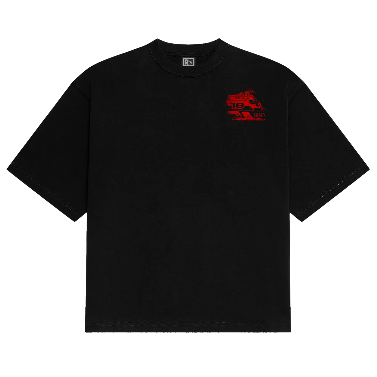 Leclerc Swirl Tee V2 Reality Racing