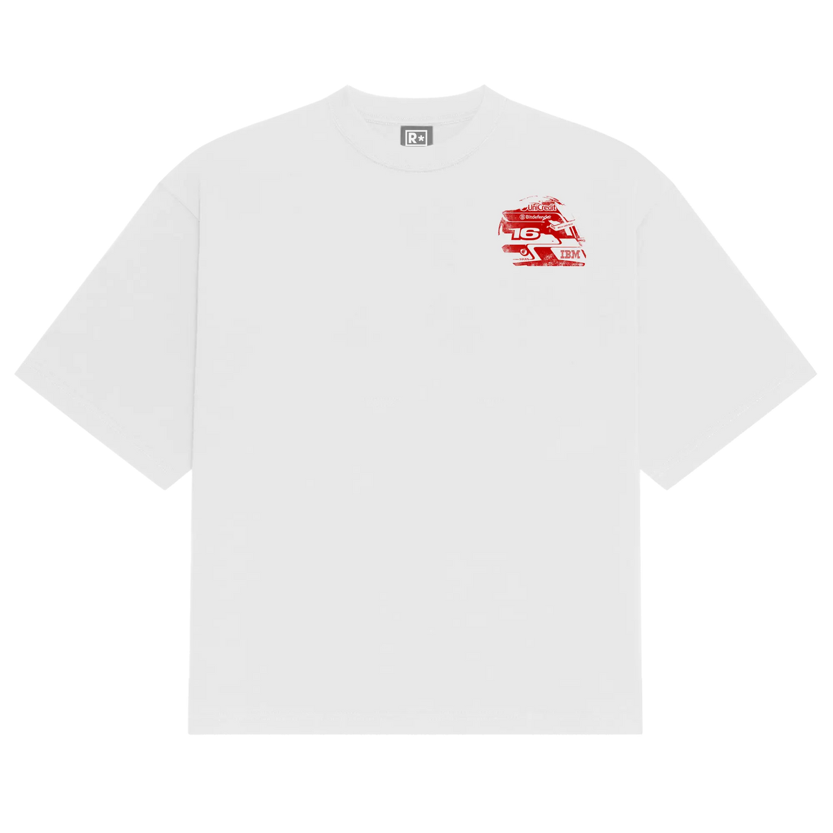 Leclerc Swirl Tee V2 Reality Racing
