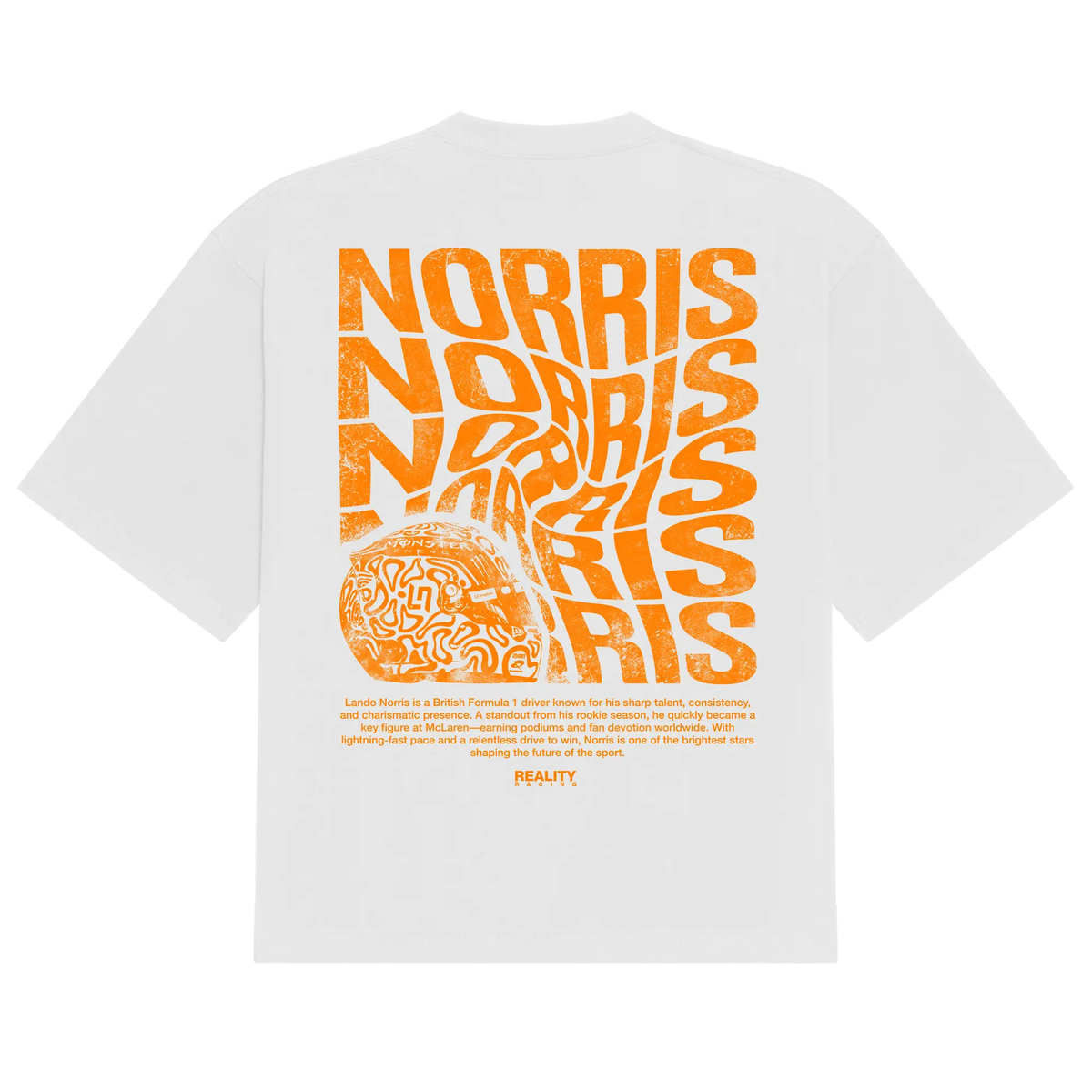 Norris Swirl Tee V2 Reality Racing