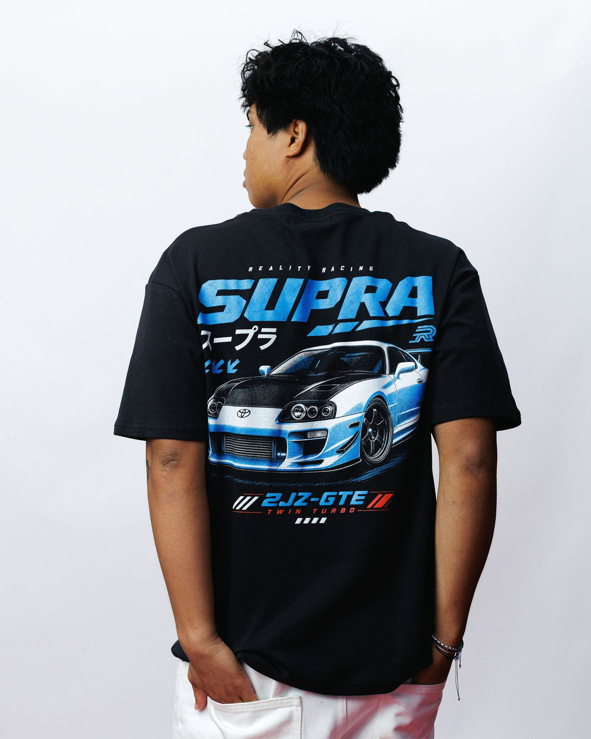 2JZ Supra Tee, on model