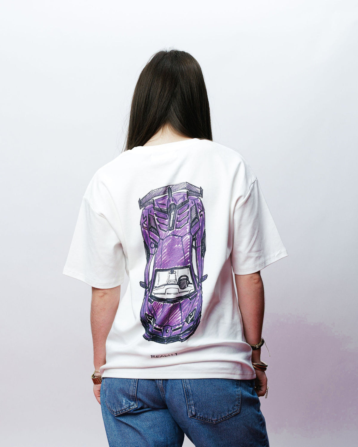 Aventador Marker Tee, on model