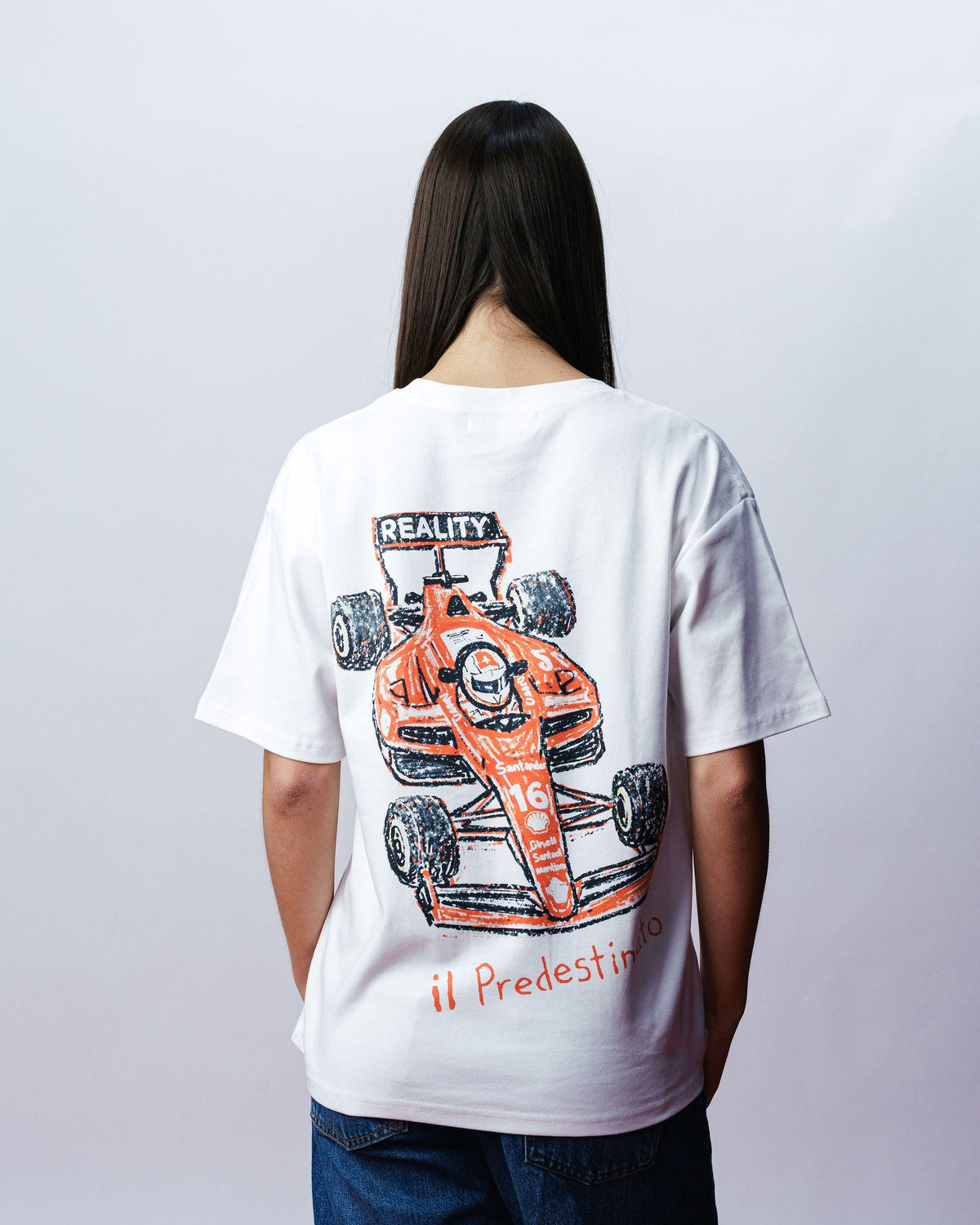 Leclerc Crayon Tee, on model