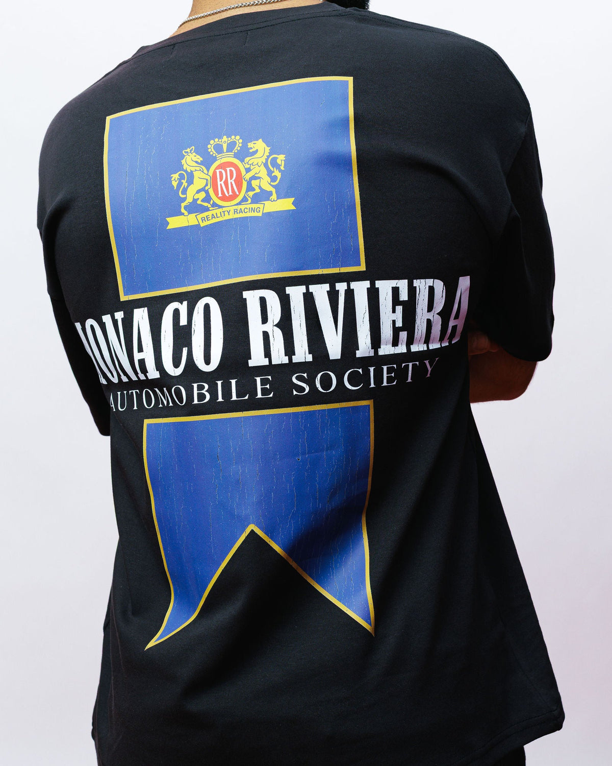 Monaco Riviera Tee, on model
