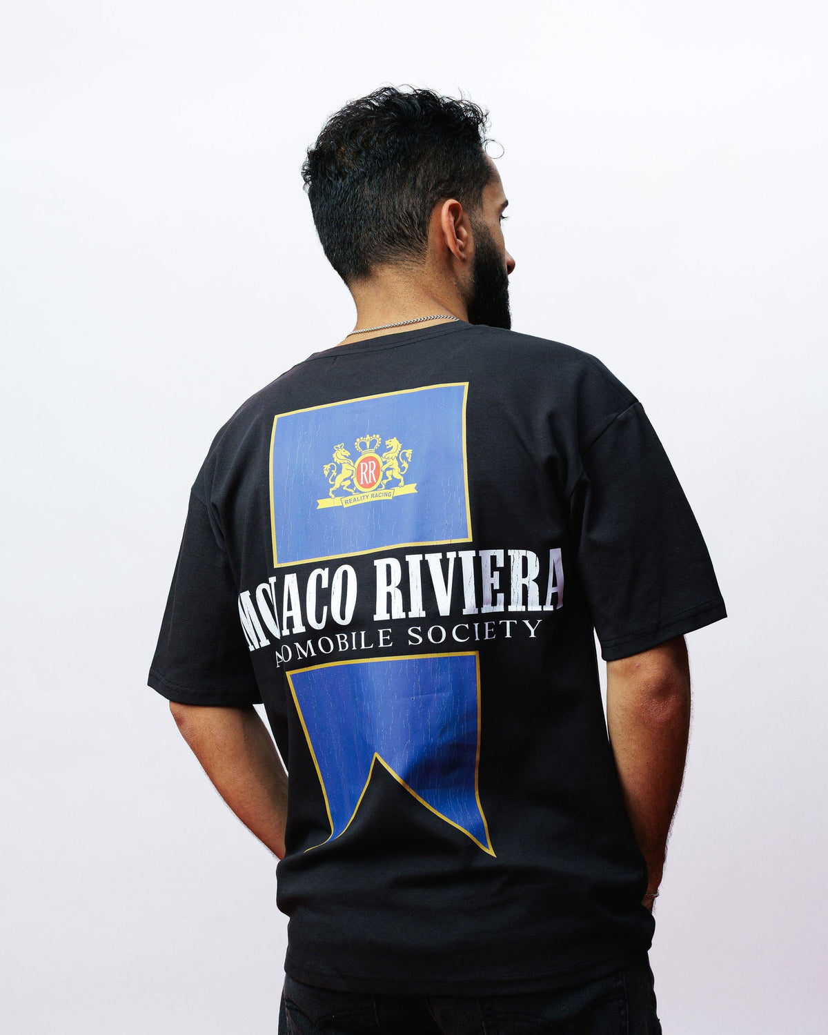 Monaco Riviera Tee, on model