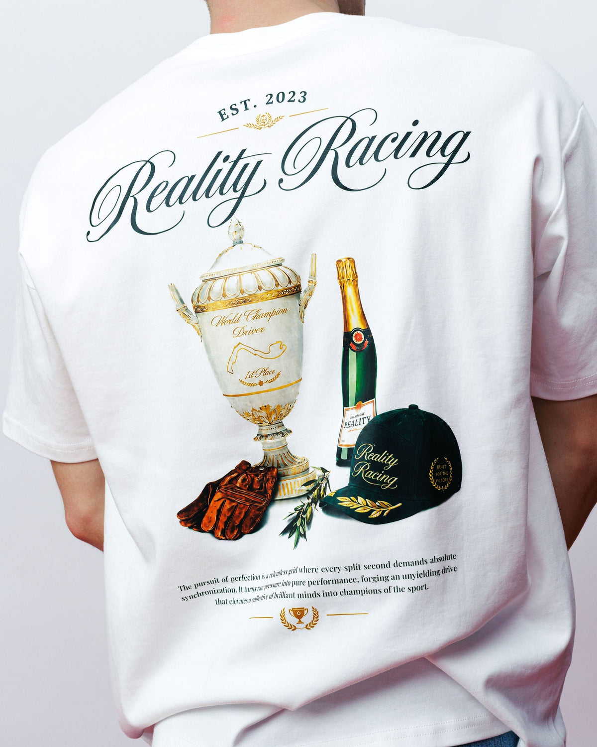 Champions Club Tee, on model