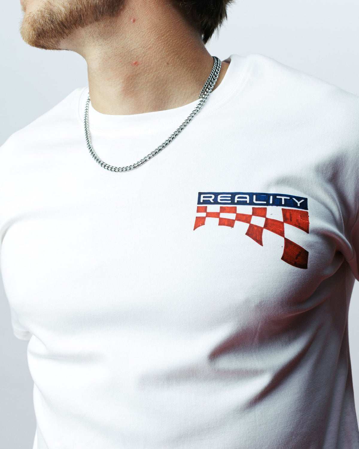 Mc-F1 Marker Tee, on model