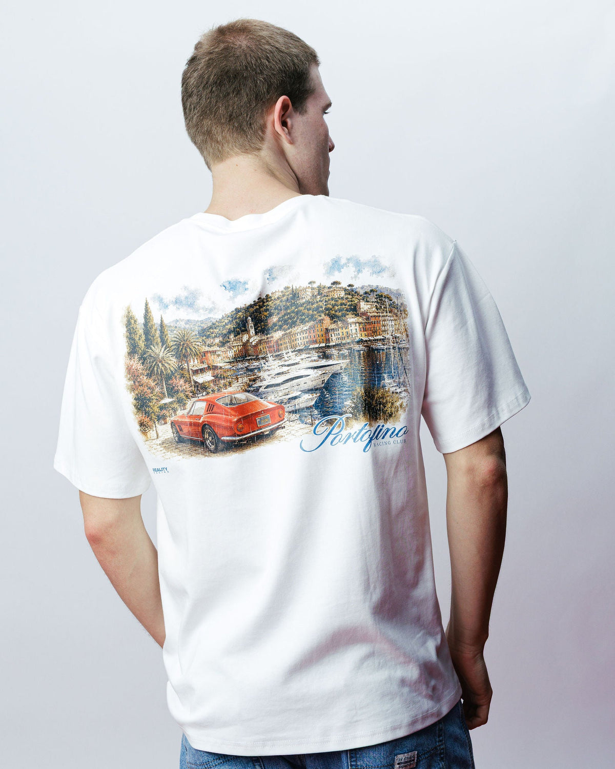 Portofino Racing Club Tee, on model