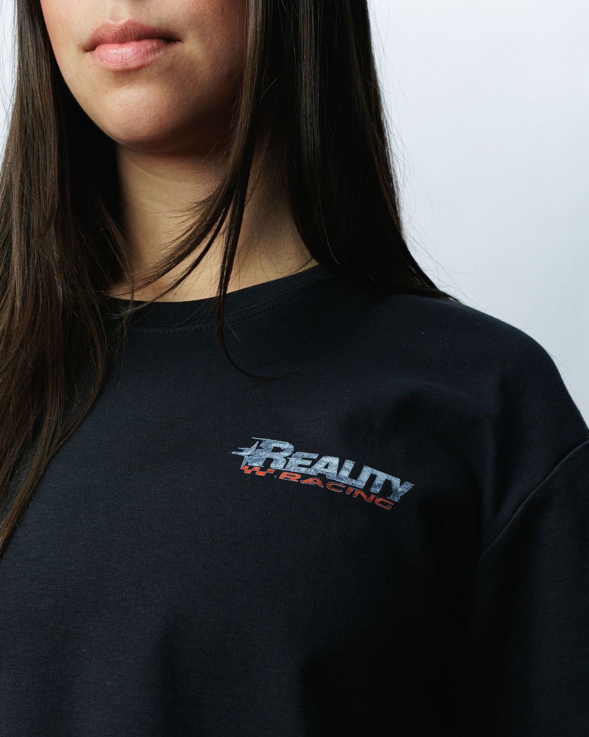 Reality Firehorse Tee, on model