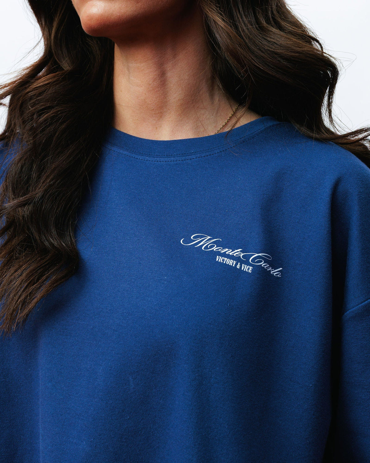 Victory & Vice Tee, on model
