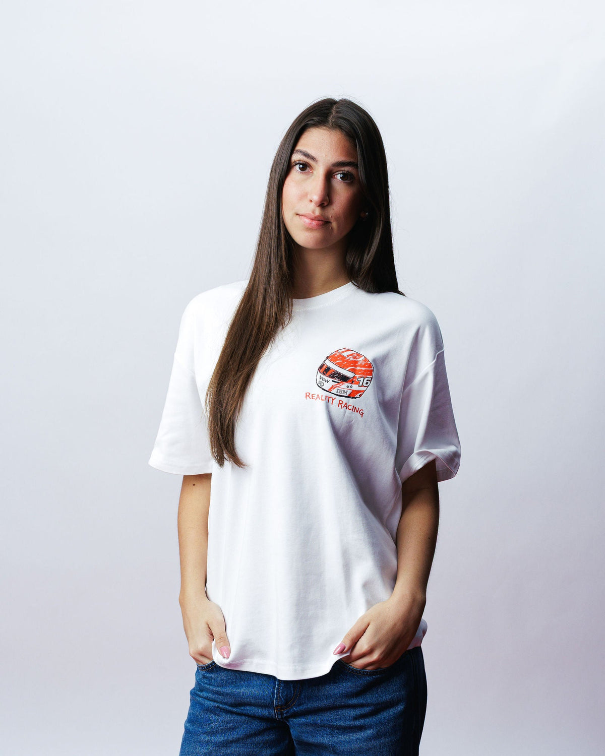 Leclerc Crayon Tee, on model