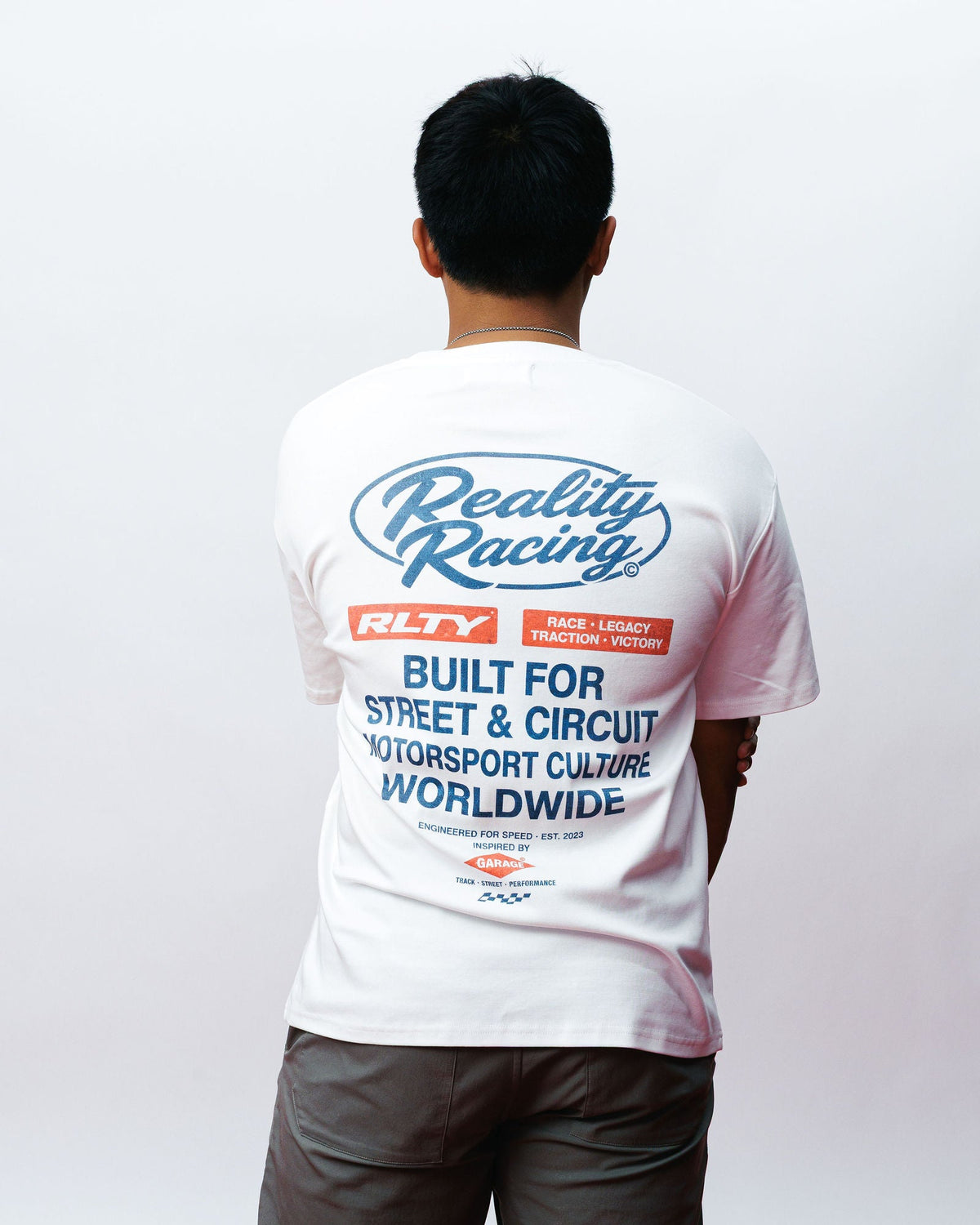 Built For Street Tee, on model