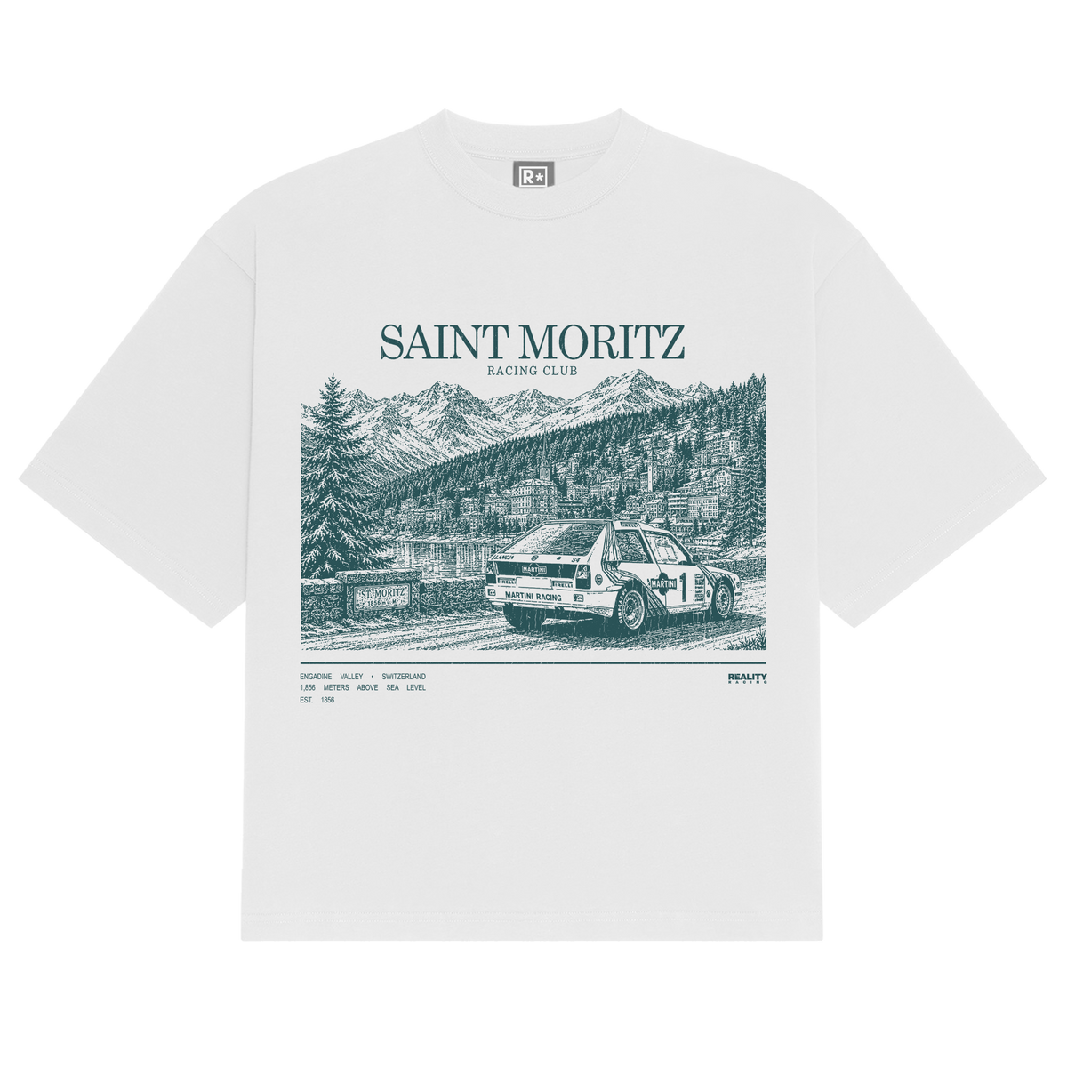 St.Moritz Tee — back