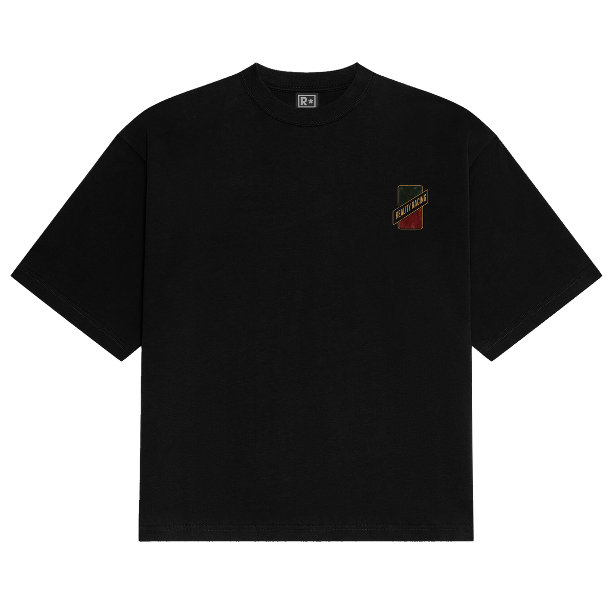 Reality Motor Oil Tee — front
