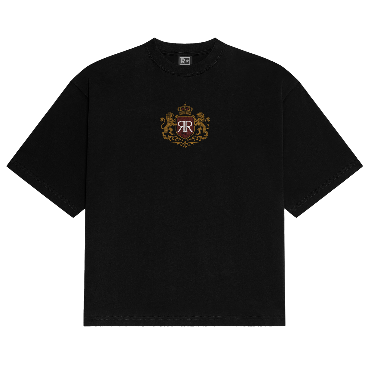 Reality Premium Crest Tee, front