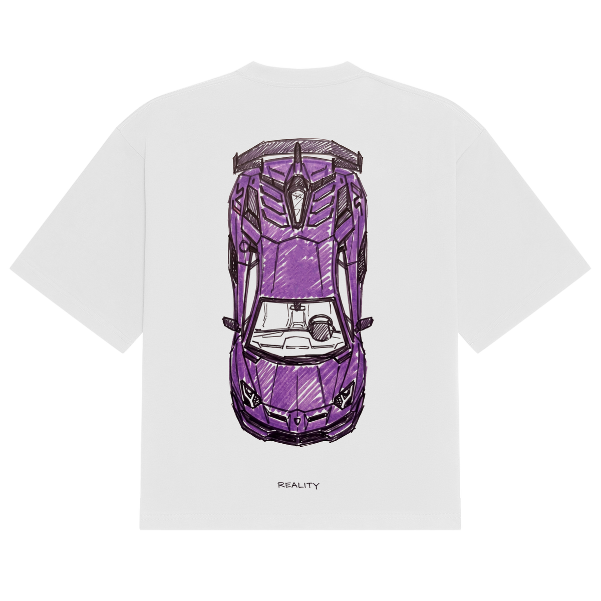 Aventador Marker Tee, back
