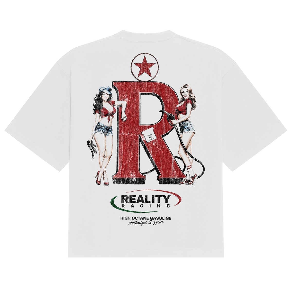 RR High Octane Gasoline Tee — back