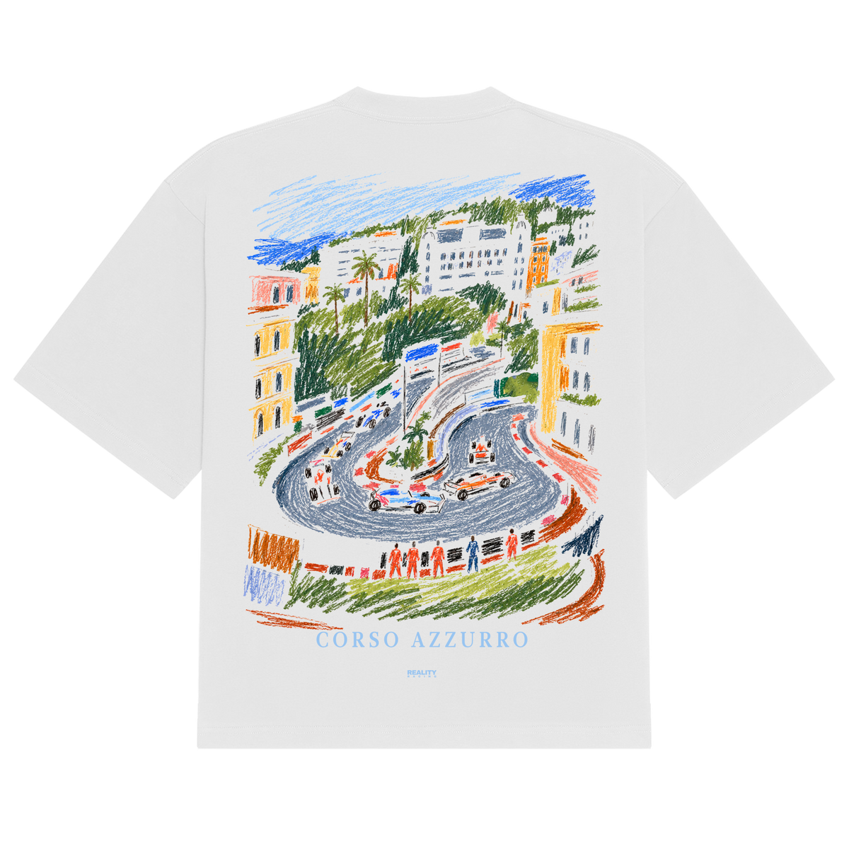 Corso Azzurro Tee, back